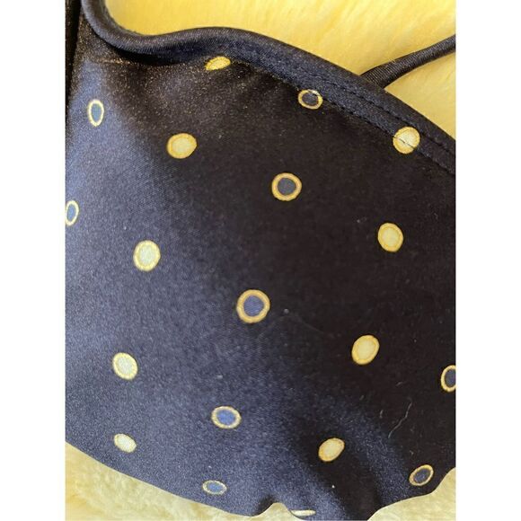 Ted Baker size 2 (US size 6) Dahleya Navy Polka-Dot Triangle Bikini Top  NWT - Picture 6 of 9